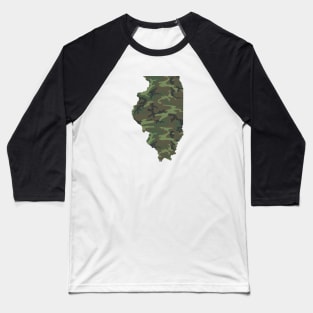 Illinois Hunting Baseball T-Shirt